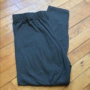 Dark heather gray leggings